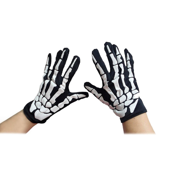 2-Pair: Funny Bones Glow In The Dark Gloves by DailySale