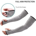2-Pair: Safety Arm Sleeve Anti Cut Puncture Proof by DailySale