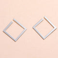 2-Pairs: Minimalist Geometric Drop Earrings by DailySale