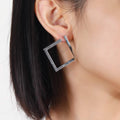 2-Pairs: Minimalist Geometric Drop Earrings by DailySale