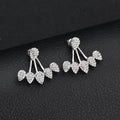 2-Pairs: Women's Small Diamond Cubic Zirconia Earrings by DailySale