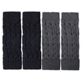 2-Pairs: Women's Winter Warm Knit Fingerless Gloves by DailySale