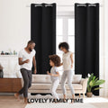 2-Panels: Deconovo Room Darkening Thermal Insulated Blackout Grommet Window Curtains by DailySale