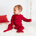 2 pc. footie set | Red and Green by Finn + Emma