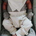 2 pc. pants set | ivory & heather grey by Finn + Emma