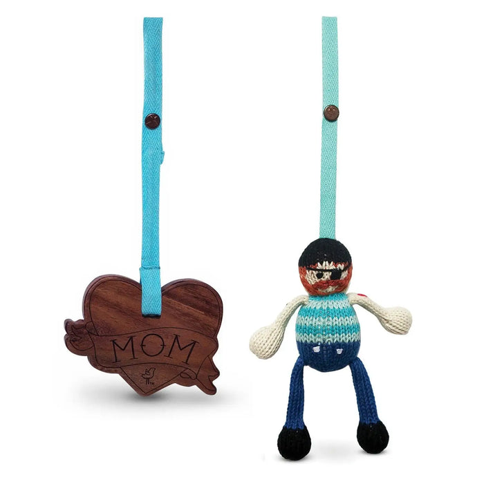 2 pc. stroller toys | jack & heart tattoo by Finn + Emma