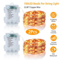 2-Piece: 100LED Beads String Lights by DailySale