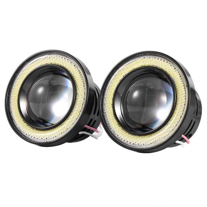 2-Piece: 2.5" Auto COB LED Fog Light by DailySale