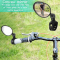 2-Piece: 360° Adjustable Rotatable Handlebar Mirror - Wide Angle Bicycle Mirror by DailySale