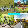 2-Piece: 360° Adjustable Rotatable Handlebar Mirror - Wide Angle Bicycle Mirror by DailySale