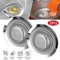 2-Piece: 4.53-Inch Kitchen Sink Strainer by DailySale