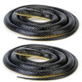 2-Piece: 50" Long Realistic Rubber Snakes by DailySale