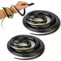 2-Piece: 50" Long Realistic Rubber Snakes by DailySale