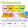 2-Piece: 7 Day Pill Box Case by DailySale