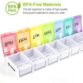 2-Piece: 7 Day Pill Box Case by DailySale