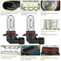 2-Piece: 980LM 80W 9006 HB4 LED Fog DRL Light Bulb by DailySale