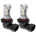 2-Piece: 980LM 80W 9006 HB4 LED Fog DRL Light Bulb by DailySale