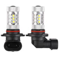 2-Piece: 980LM 80W 9006 HB4 LED Fog DRL Light Bulb by DailySale