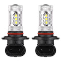 2-Piece: 980LM 80W 9006 HB4 LED Fog DRL Light Bulb by DailySale