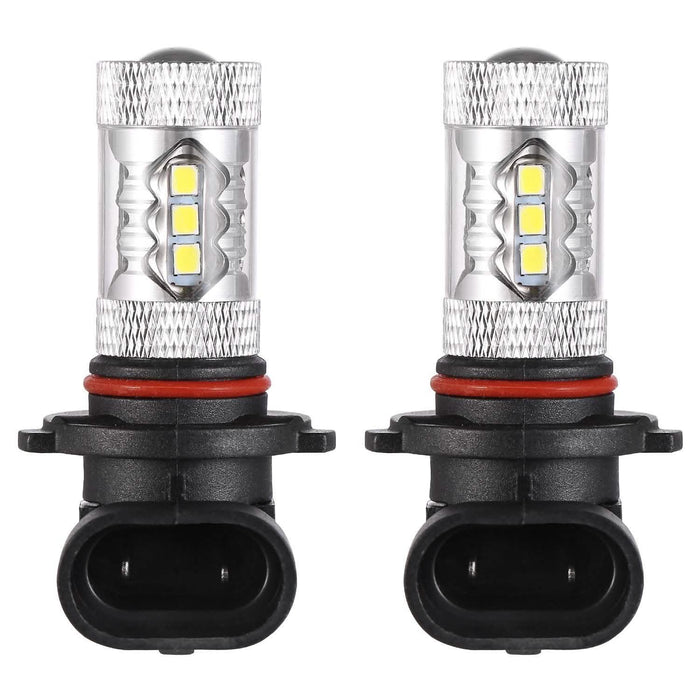 2-Piece: 980LM 80W 9006 HB4 LED Fog DRL Light Bulb by DailySale