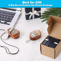 2-Piece: Acrylic Kalimba Mahogany Finger Thumb Piano by DailySale