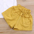 2-Piece: Baby Girls Outfits Clothes T-Shirt Vest Tops + Shorts Pants by DailySale