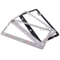 2-Piece: Bling License Plate Frames by DailySale