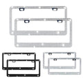 2-Piece: Bling License Plate Frames by DailySale