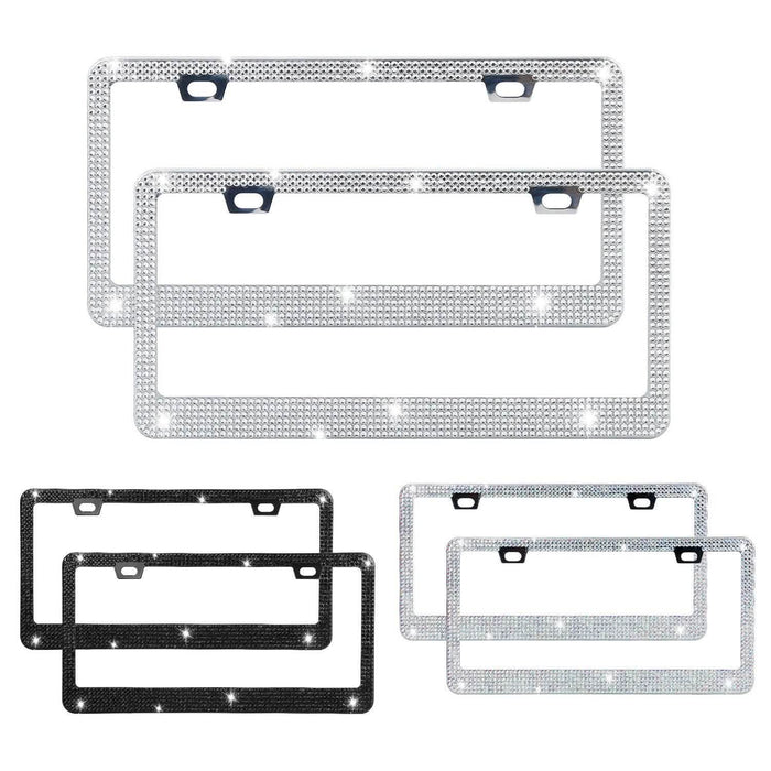 2-Piece: Bling License Plate Frames by DailySale