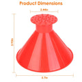 2-Piece: Car Windshield Ice Snow Scrapers by DailySale
