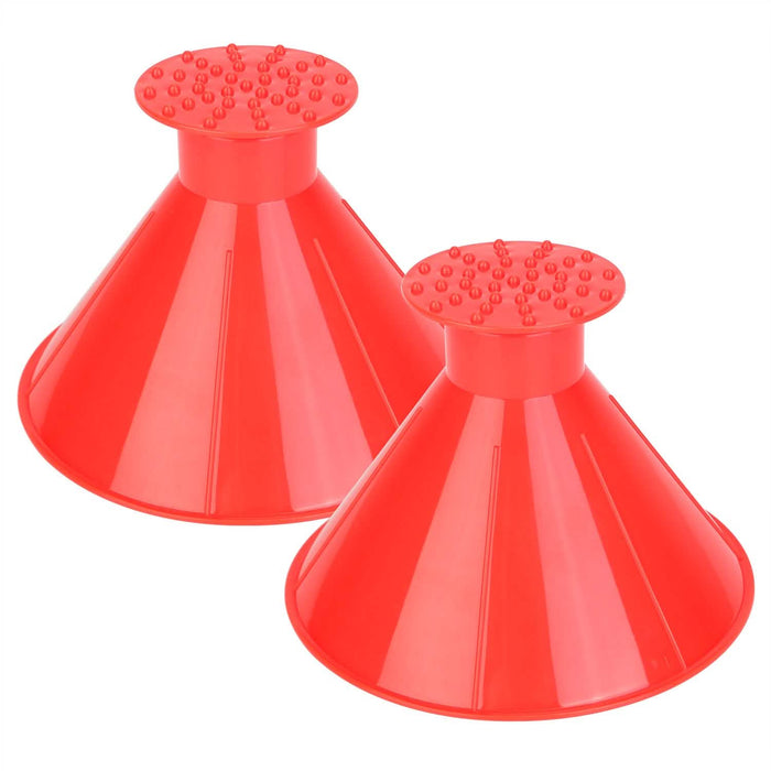 2-Piece: Car Windshield Ice Snow Scrapers by DailySale