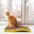2-Piece: Cardboard S-shaped Curve Cat Scratching Pad by DailySale