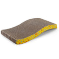 2-Piece: Cardboard S-shaped Curve Cat Scratching Pad by DailySale