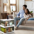 2-Piece: Foldable Stackable Storage Bins with Lid by DailySale