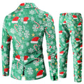 2-Piece: Fun Ugly Christmas Costumes For Men - Complete Xmas Suit by DailySale