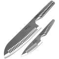 2-Piece: Gotham Steel Pro Cut – The Japanese Style Stainless Steel Super Sharp Knife Set by DailySale