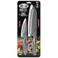 2-Piece: Gotham Steel Pro Cut – The Japanese Style Stainless Steel Super Sharp Knife Set by DailySale