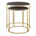 2-Piece: Iconic Home Tuscany Nesting Table by DailySale