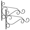 2-Piece: Iron Plant Hanging Bracket Plant Hanger Wall Hooks by DailySale