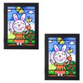 2-Piece: Kids Art Frame Front Opening Wooden Picture Frame by DailySale