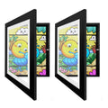 2-Piece: Kids Art Frame Front Opening Wooden Picture Frame by DailySale