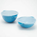 2-Piece: Mad Hungry Lip'n'Loop Mixing Bowl with Lids by DailySale