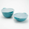 2-Piece: Mad Hungry Lip'n'Loop Mixing Bowl with Lids by DailySale