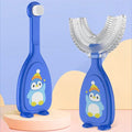 2-Piece: Manual Children's U-Shaped Toothbrush by DailySale