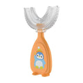 2-Piece: Manual Children's U-Shaped Toothbrush by DailySale