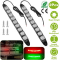2-Piece: Navigation Marine Boat Strip 9 LED Lights by DailySale