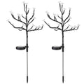 2-Piece: Outdoor Solar Light Cherry Blossom Flower Landscape Light by DailySale
