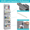 2-Piece: Over the Door Organizer 6-Tier Hanging Basket by DailySale