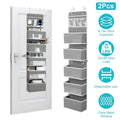 2-Piece: Over the Door Organizer 6-Tier Hanging Basket by DailySale