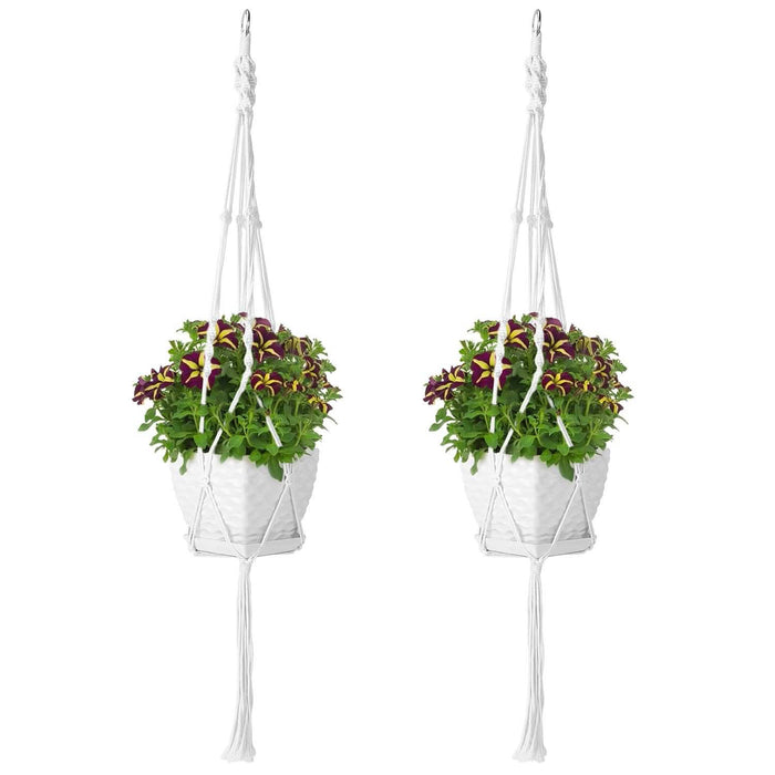 2-Piece: Plant Hanger Flowerpot Net Bag by DailySale